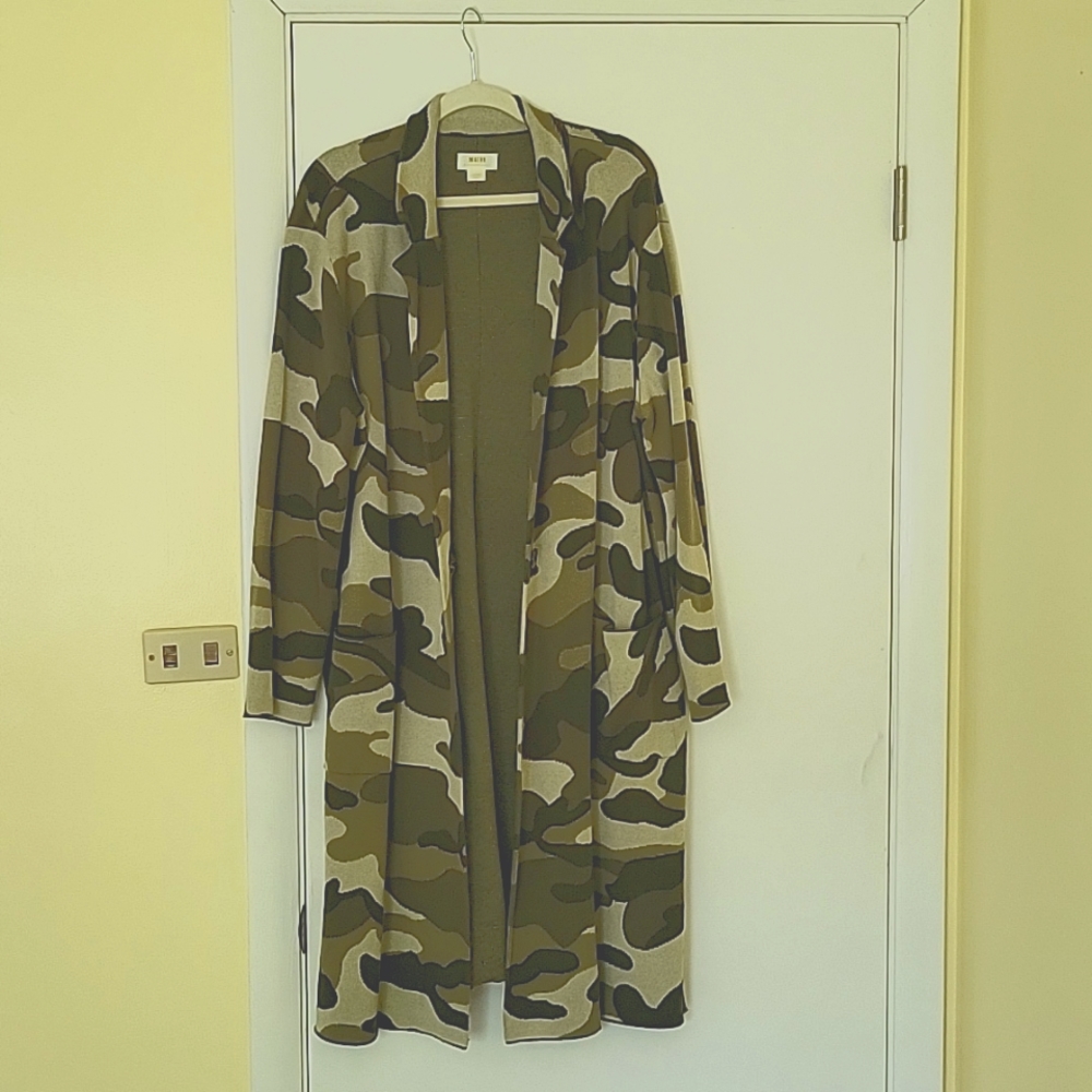 Anthropologie Cameo Long Sweater Coat